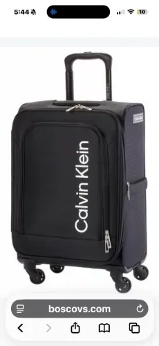 Mala Calvin Klein 23kg azul escuro