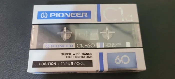 Fita cassete Pioneer C1a lacrada