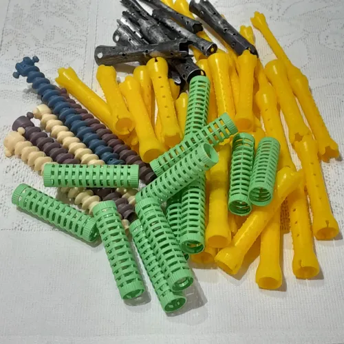 Kit de rolinhos para cabelos