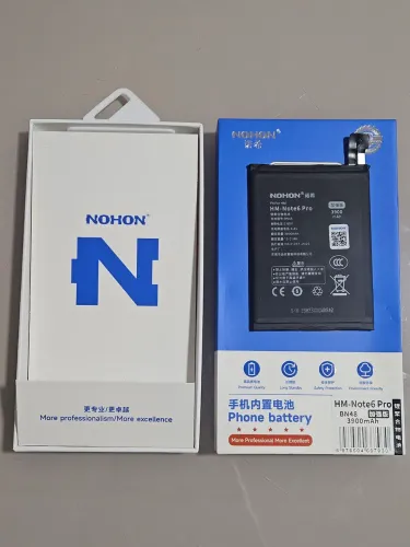 Bateria redmi note 6 pro - NOHON (melhor bateria do mercado)