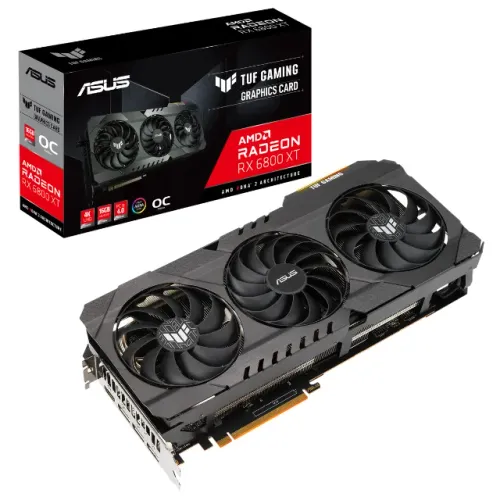 Placa de Video Asus Radeon RX 6800 XT OC 16GB TUF Gaming GDDR6 2?56-bit