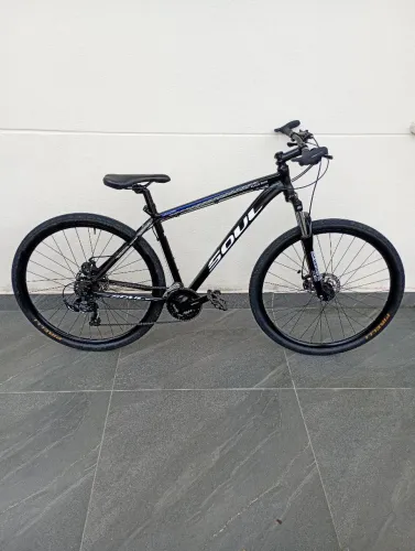 Bicicleta Soul aro 29 quadro 19, conjunto Shimano