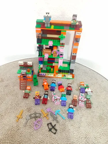 Lote de Lego Minecraft original