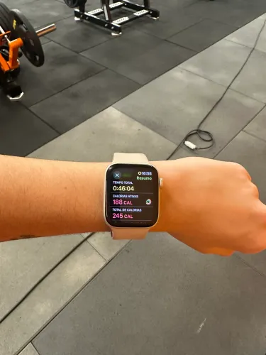 Apple Watch SE prata 2ª geração 44mm GPS