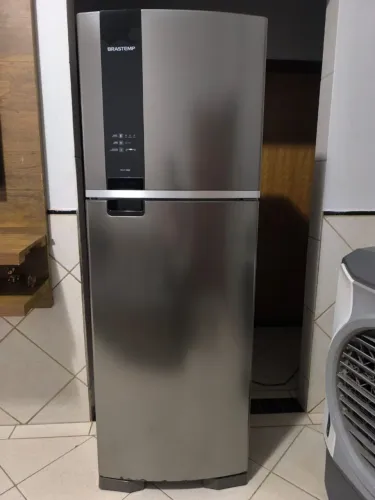 Geladeira Brastemp inox