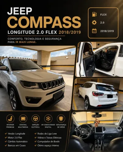 Jeep Compass Longitude 2.0 4X2 Flex 16V Aut. 2019