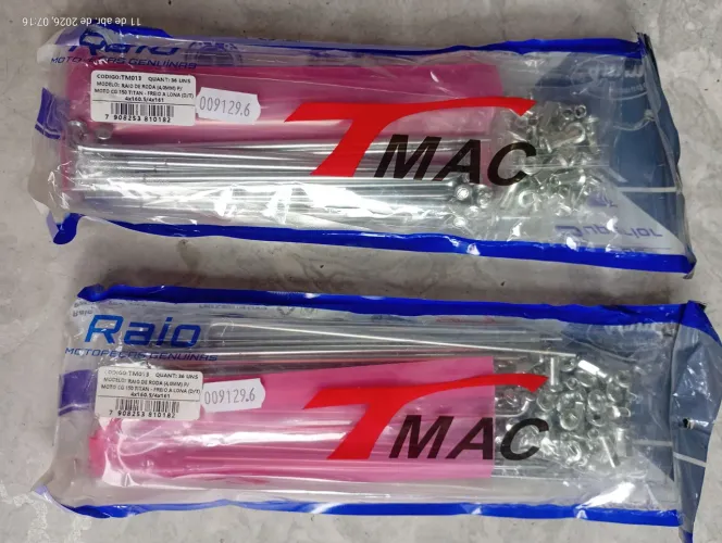 Vendo raio 4mm cromado