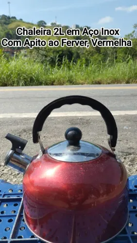 Chaleira 2L em Aço Inox