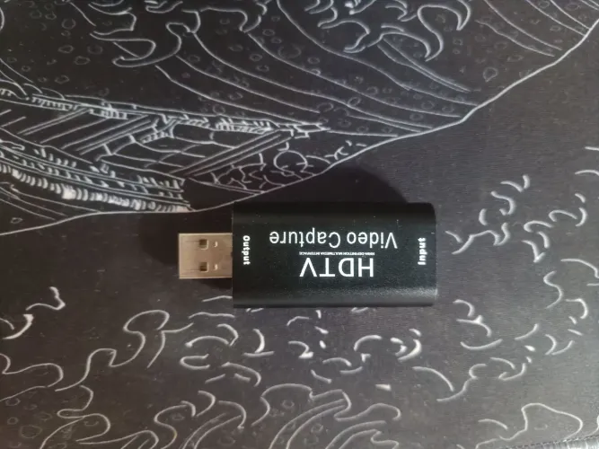 PLACA DE CAPTURA HDMI E USB + CABO HDMI DE 1 METRO