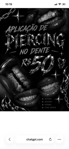 Piercing dental 50,00