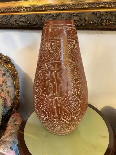 VASO MARAJOARA GRANDE - PEÇA ARTESANAL