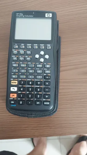 Calculadora HP 50G com case pouco uso