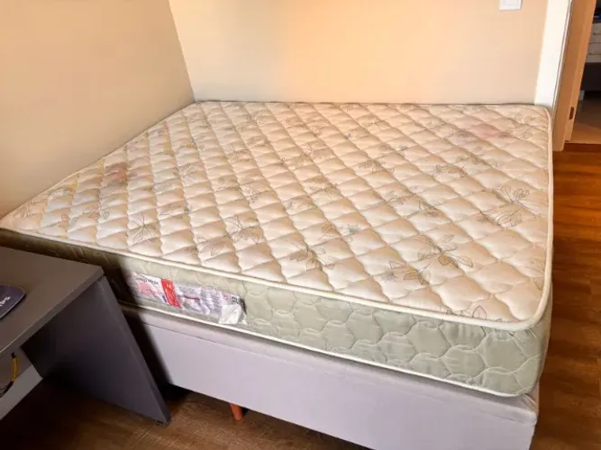 Cama box baú com colchão