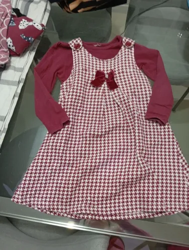 Vestido salopete menina tamanho 3 Milon 