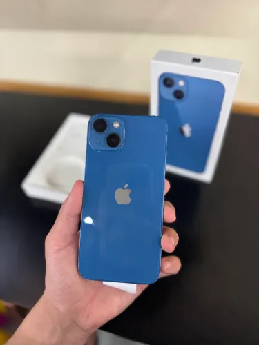 iPhone 13 azul 128 gb todo original 