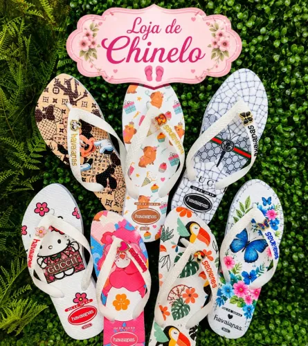 Chinelo personalizado