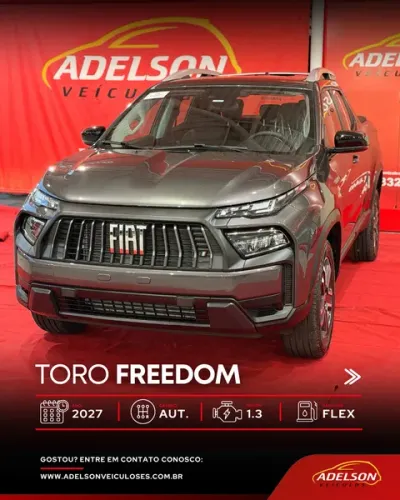Fiat Toro Freedom 1.3 T270 4X2 Flex AUT 2027
