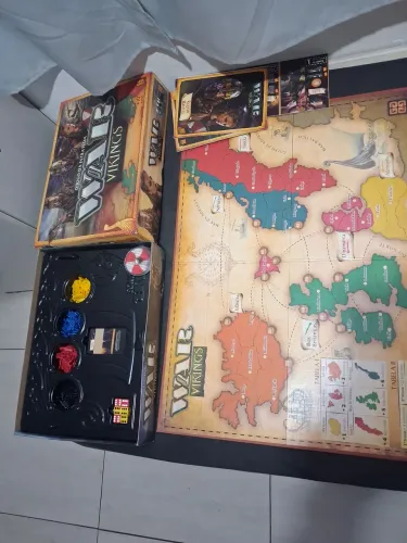 Jogo War viking edição colecionador
