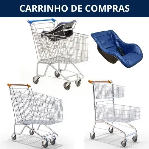 Fabricamos Carrinhos para sua Loja