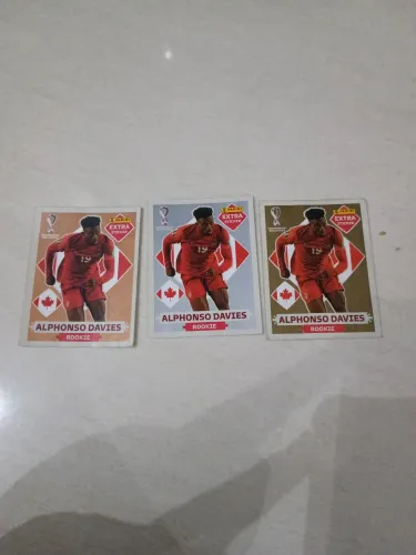 Vendo Aphonso Davies bronze, prata e ouro de 2022
