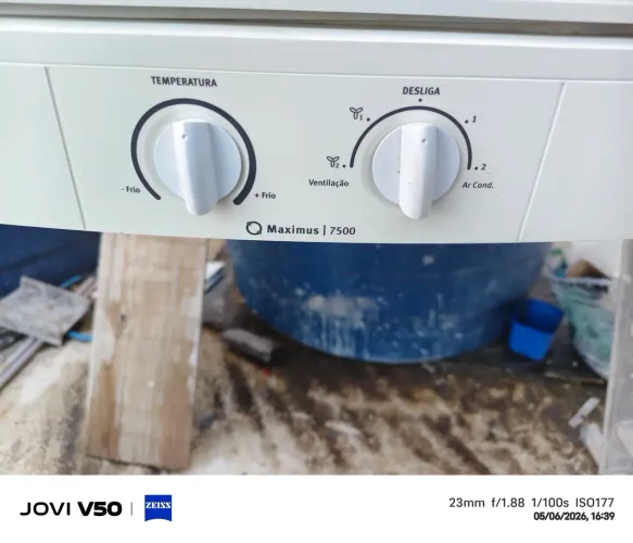 Condicionador de janela Electrolux 7500 BTU gelando muito