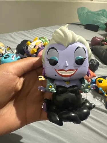 Boneco Funko Pop Disney Ursula 568 Pequena Sereia Viloes Ani