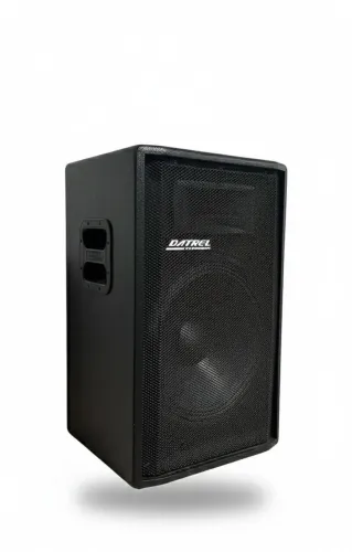 Duas caixas Datrel de som passiva pela metade do preço