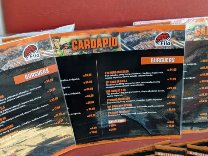 Cardápios para restaurantes e churrascarias