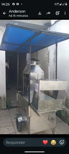 Carrinho de churrasco
