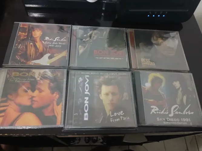 Lote cds banda bon jovi raridades