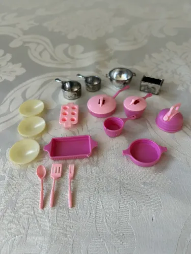 Kit cozinha barbie estrela anos 80