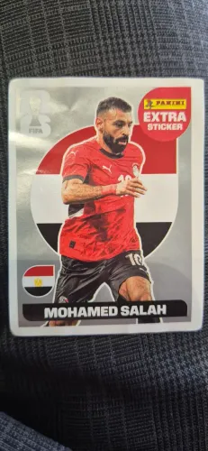 Mohamed Salah Extra Sticker PRATA