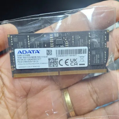 Memória ram ddr5 16GB para notebook