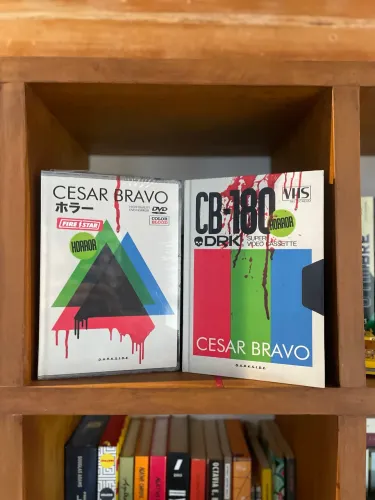 Livros Darkside VHS e DVD César Bravo
