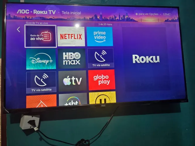 Vendo essa TV 1 mes de uso