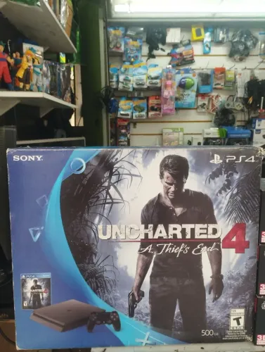 Playstation 4 Slim com caixa(Loja física)