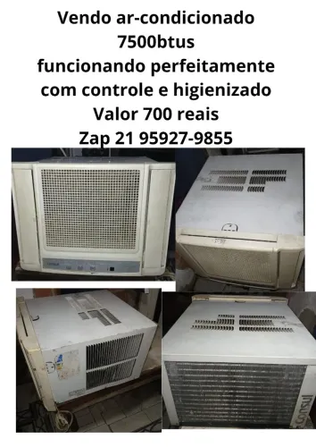 Ar-condicionado 7500btus 