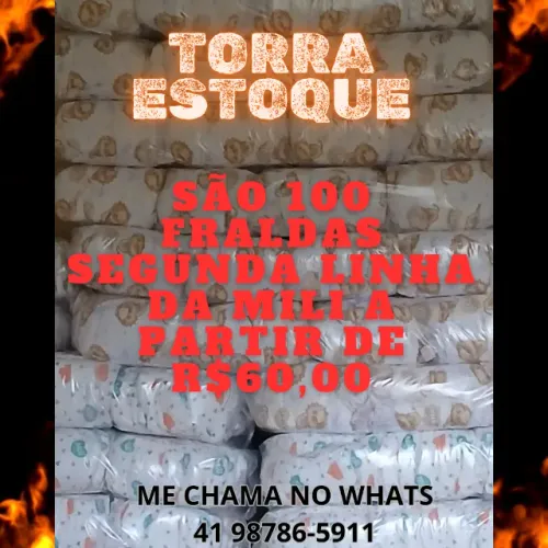 FRALDAS SEGUNDA LINHA MILI