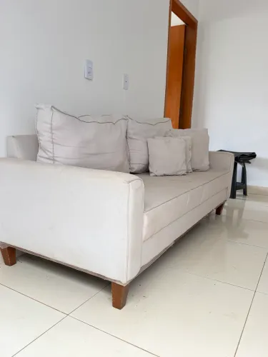 Sofá de linho