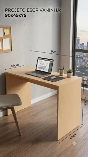 Mesa para estudo ou atendimento, escritório.