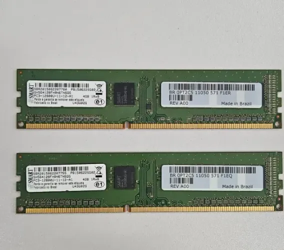 Memoria dd3 2x4 8gb smart