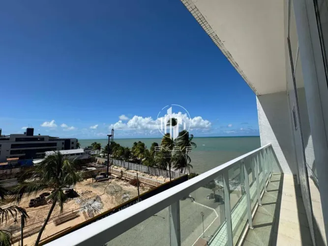 Apartamento Pé na Areia de 108m2 com 3 Quartos na Praia do Jardim Oceania