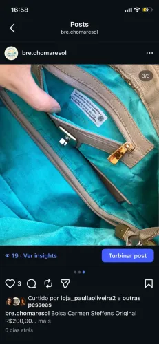 Bolsa Carmen Steffens original