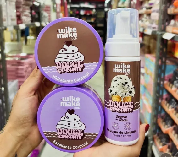 Linhas banho e cuidados wike make