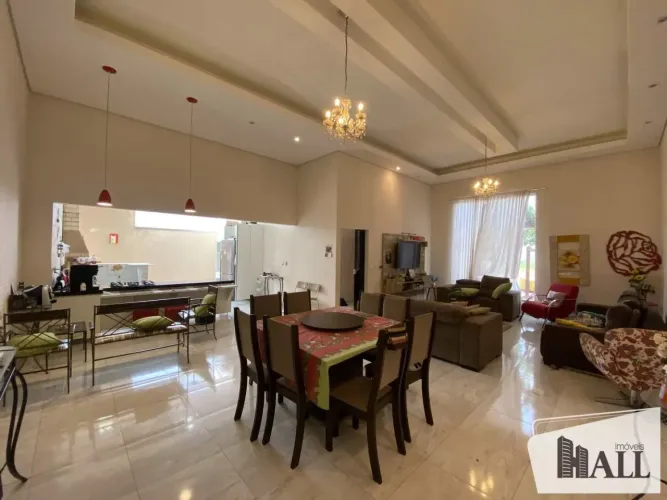 Casa de Condomínio com 5 quartos, Residencial Figueira II, São José do Rio Preto - R$ 950
