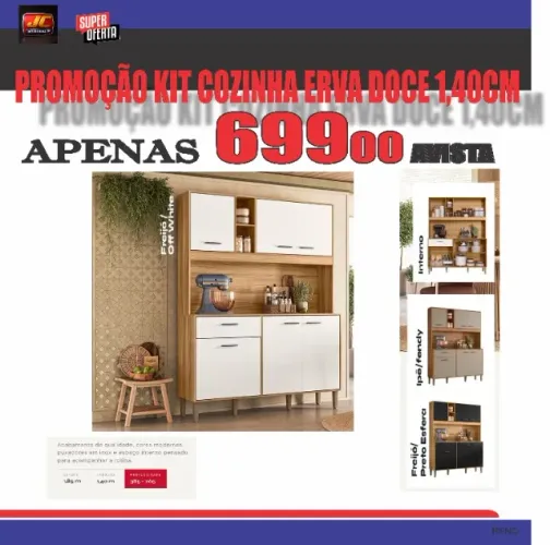 COZINHA ERVA DOCE 1,40CM