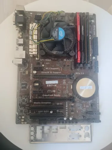 PLACA ASUS Z97-K 22 GIGA DE MÉMORIAS