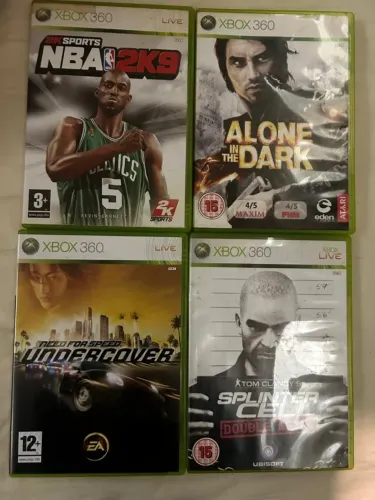 Jogos originais Xbox 360 ótimo estado, de 40,00 a 70,00