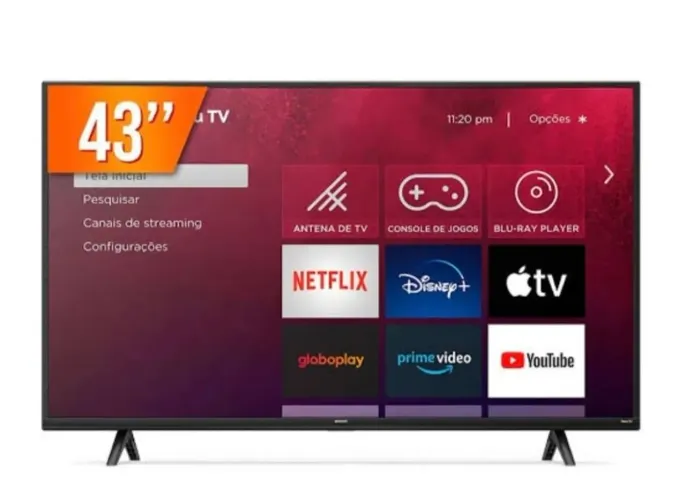 Smart TV Semp Roku 43"