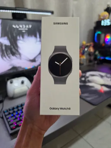 ( Lacrado )Samsung Galaxy Watch 8 40mm Bluetooth com Nota e Garantia de um ano!!